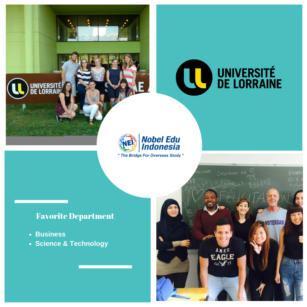 Université de Lorraine di Prancis.