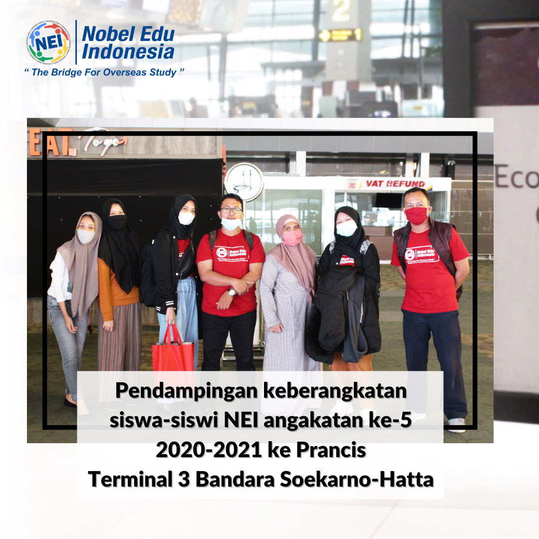 Pendampingan Keberangkatan Angkatan 5 ke Prancis 2020-2021